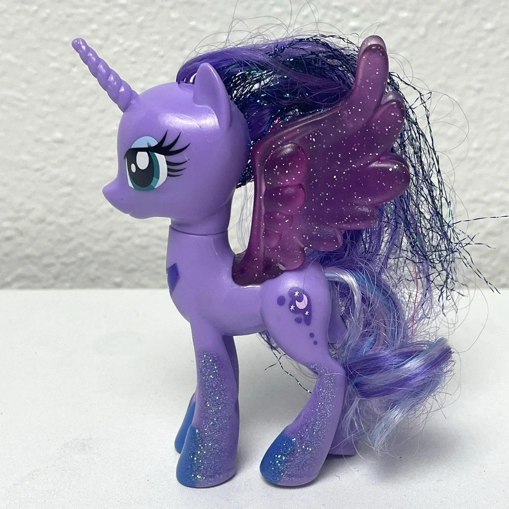 2016 My Little Pony Princess Luna Glitter Tinsel Hair 4.5